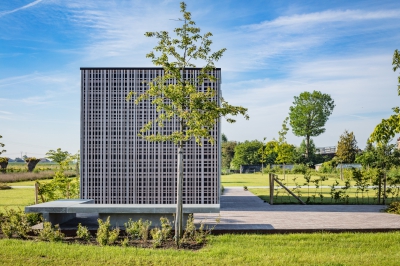 Afscheidsruimte Woumen - De Witte Kamer - Landschapsarchitectuur en interieurarchitectuur voor kleine, grote en zotte projecten